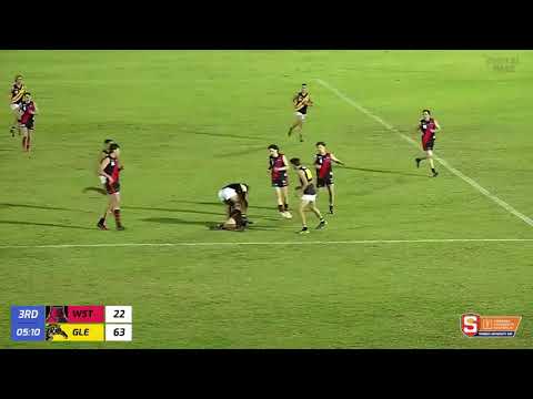 Glenelg's Luke Pedlar - Rd 4 Torrens University U18 Cup