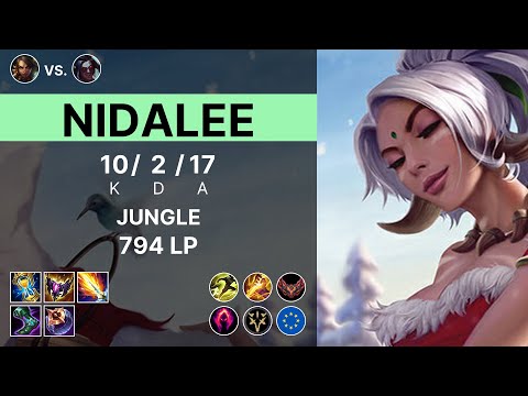 Nidalee Jungle vs Kayn - 794 LP Grandmaster - EUW 15.11