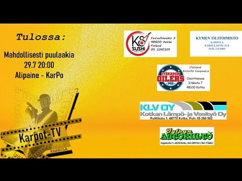 Puulaakia | Alipaine - KarPo | Kilpisen TN