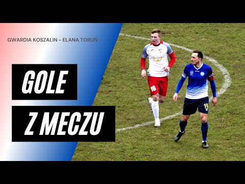 Gole z meczu Gwardia Koszalin - Elana Toruń (0:3)