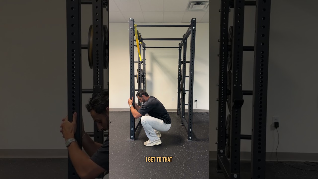 Supported deep squat hold - YouTube