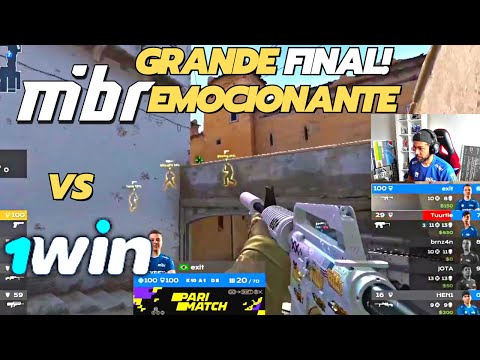 GRANDE FINAL!! MIBR vs 1WIN - CCT EU - MAP1 COMPLETO - CSGO | NAK