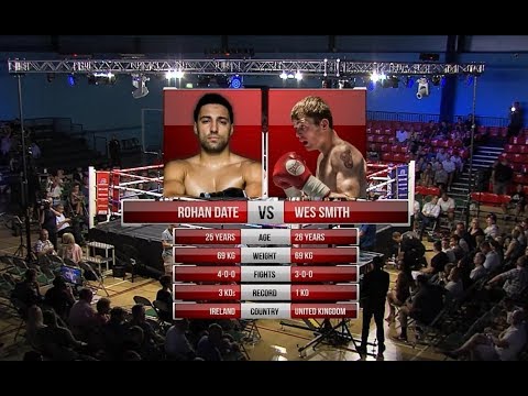 ROHAN DATE VS WES SMITH - SIESTA BOXING