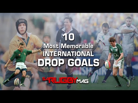 Memorable Drop Goals in International Rugby