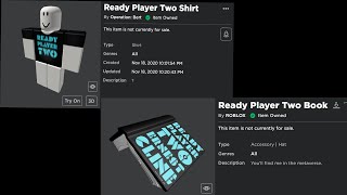 How to get ready player two free book and shirt! T