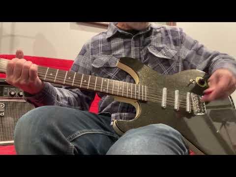 2004 Danelectro Hodad 12 String Black Gold Metallic Sparkle 3 Pickup Select-O-Matic Electric Guitar image 22
