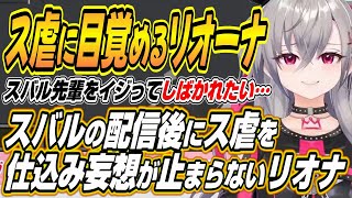【ホロライブ切り抜き/響咲リオナ】ス虐に目覚めスバルの配信後に悪戯を仕掛けるリオーナｗ【角巻わため/大空スバル】