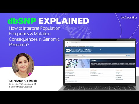 dbSNP EXPLAINED , How to Interpret Population Frequency & Mutation Consequences in Genomic Research?
