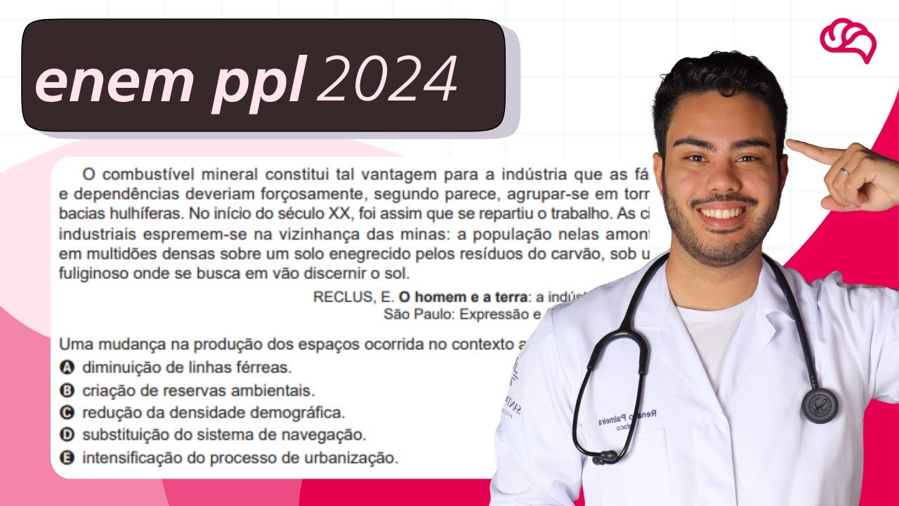 Resolução em Vídeo — Questão 48 ENEM 2024 PPL