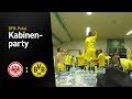BVB-Kabinenparty nach Pokalsieg | Eintracht Frankfurt - BVB 1:2
