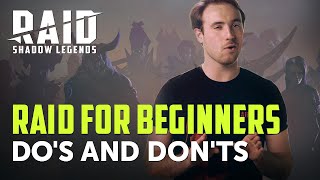 RAID: Shadow Legends | RAID For Beginners | Do's And Don'ts