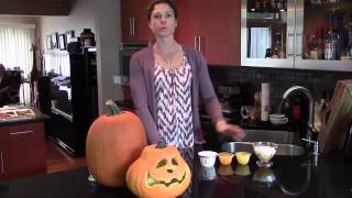 preview picture of video 'Healthy Candy Corn Parfait for a Halloween Party'