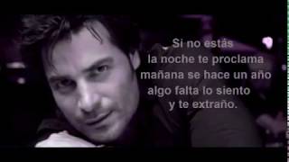 Chayanne Si Tu No Estas Letra