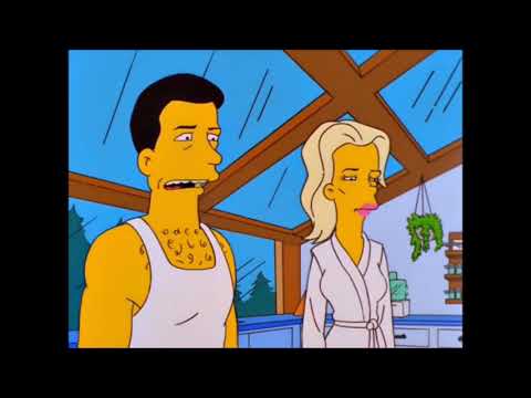 Homer Finds The Secret Home Of Kim Basinger And Alec Baldwin  The Simpsons