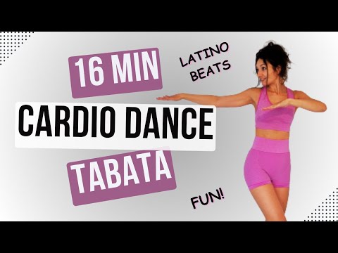 16 MIN TABATA ZUMBA DANCE WORKOUT - Calorie Burn Cardio Aerobic - Latino Beats