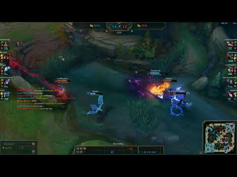 Olaf Quadra Kill - League of Legends
