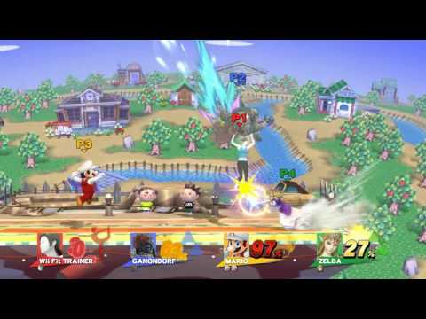 WFT vs Ganondorf vs Mario vs Zelda