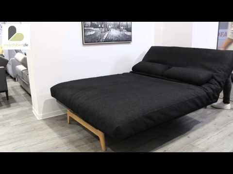 ASLAK Schlafsofa von INNOVATION - mit Lattenrost und Matratze (für den Tag) - mysofabed.de