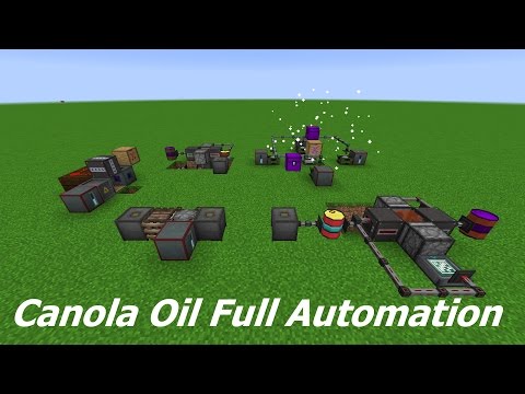 Actually Additions Canola Oil Full Automation Tutorial - All Tiers