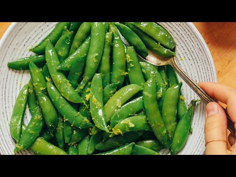 How to Cook Sugar Snap Peas (Perfect Every Time!) | Minimalist Baker Recipes