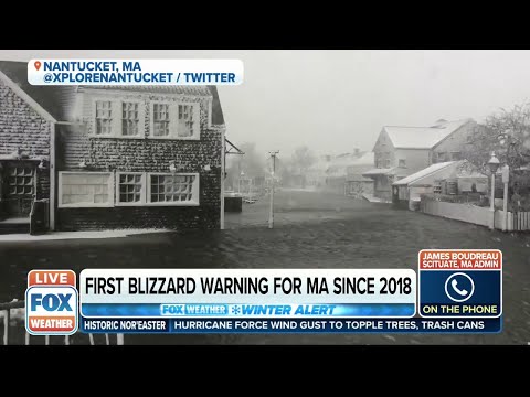 Coastal Areas Of Massachusetts Expecting Up To 30 Inches Of Snow