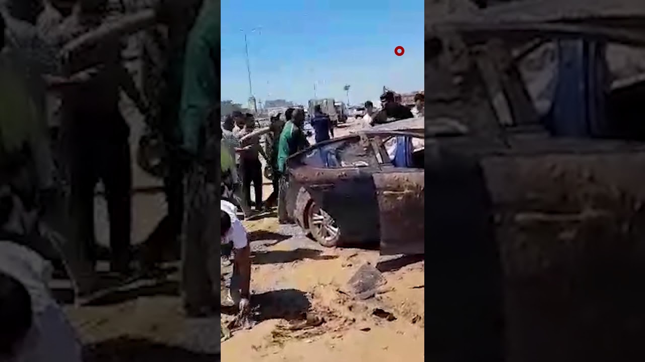 فيديو | نجا من الموت ثم بدأ يبحث عن هاتفه.. حادث سير عنيف يتسبب بإصابة 5 أشخاص في قضاء المسيب شمالي بابل