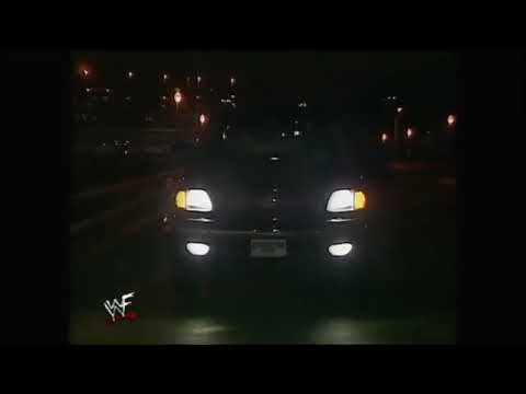 The Rock Throws Stone Cold Off a Bridge Raw April 12 1999