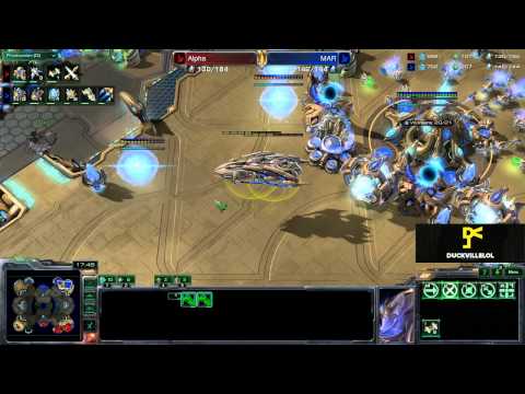 mGGAlpha vs MAR [PvP] #SC2 #HOTS