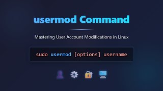 Download the video "Linux usermod Command: Modify User Accounts Like a Pro! 🚀"