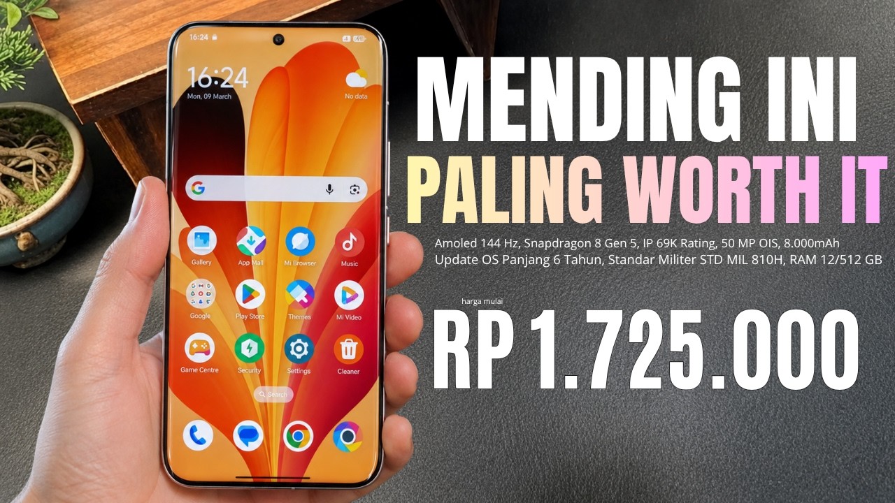 WORTH IT BUAT AKHIR TAHUN‼️RAM 12/512 GB, 8.000MAH - HP TERBARU DAN TERBAIK DI 2026