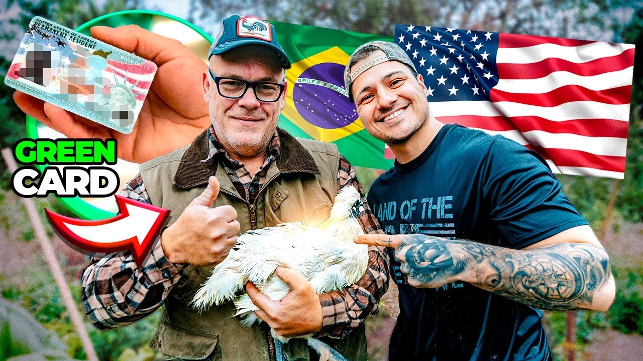 He Got His Green Card By Raising Chickens In The USA 🇺🇸