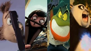 1 Second from 32 Animated Movies