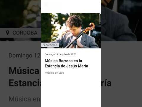 Música Barroca en la Estancia de Jesús María