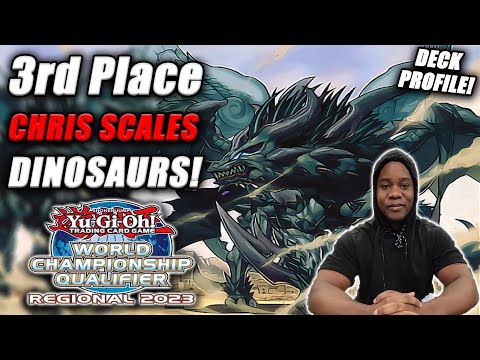 Yu-Gi-Oh! Regional 3rd Place: Dinosaur Deck Profile [ft. Christopher Scales] PHHY Shreveport LA 2023