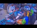 Cashiers at Engen Garage South Africa Free State held at Gunpoint by two men. CCTV footage.