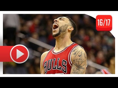 Denzel Valentine Full Highlights vs Wizards (2017.01.10) - 19 Pts, 5 Threes