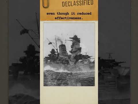 Japan’s Secret Battleship Project, The A-150 | #history #shorts #fyp