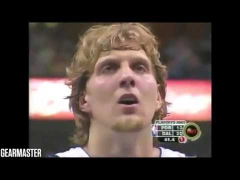 Dirk Nowitzki - 35 pts, 11 reb vs Trailblazers Full Highlights (2003.04.30) (2003 WC1R GM5)