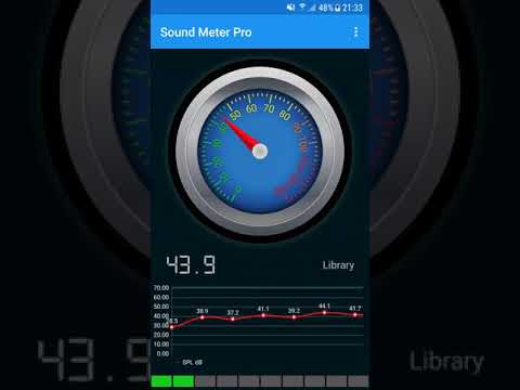 Measure sound around you with Sound Meter Noise Detector