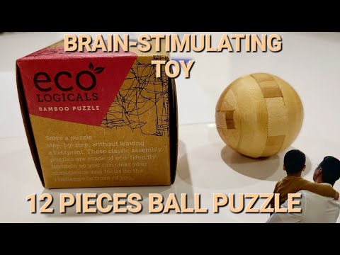 Solving ECO LOGICAL #bamboo #puzzle || #disassemble & #rearrange #smarttoys #toys #toysforkids