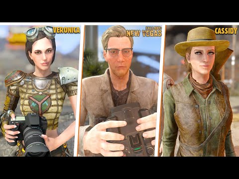Fallout 4 - Fallout New Vegas Companion Mod Pack | Recruiting The New Companions In Project Mojave