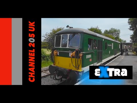 CHANNEL 205 UK EXTRA - Swindon and Cricklade Railway.  Class 73 and Class 03 traction.
