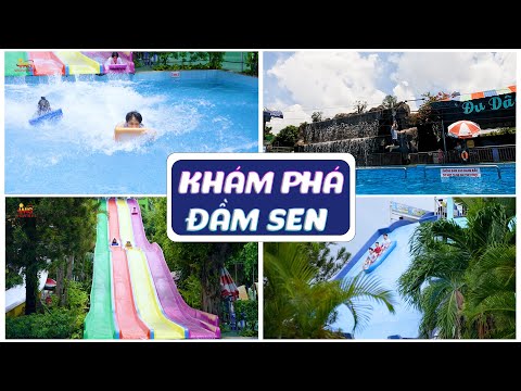 PARQUE AQUÁTICO - ĐẦM SEN NƯỚC, TPHCM | BRINQUE E EXPERIMENTE EM DAM SEN, TPHCM, VIET NAM