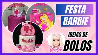 IDEIAS DE BOLOS - FESTA BARBIE
