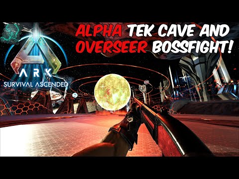 Easiest Way To Do the TEK Cave And the Alpha Overseer Boss in ARK Survival Ascended