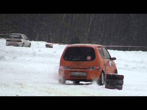 Korczyński Przemysław - Fiat Seicento - SuperOES I Runda Tor Kielce 19-01-2013
