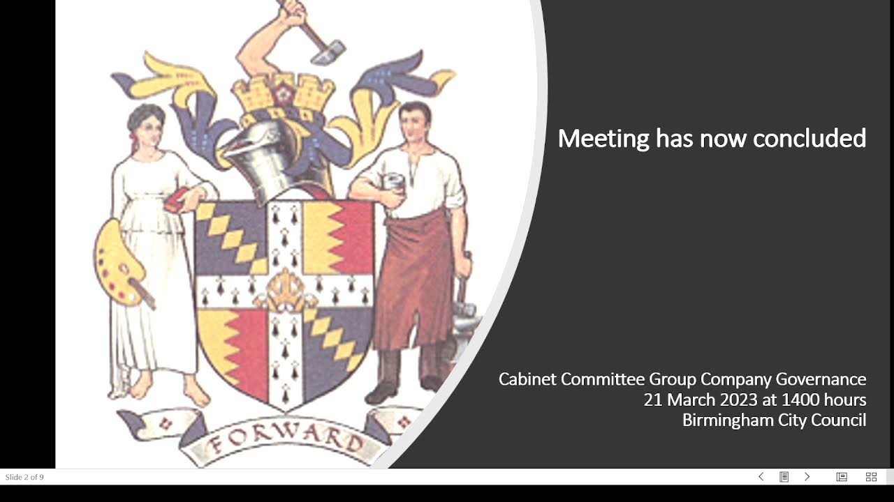 Cabinet Committee - Group Company Governance - 21/03/2023 - 1400 hours