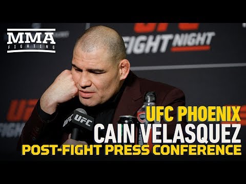 UFC Phoenix: Cain Velasquez Post-Fight Press Conference - MMA Fighting
