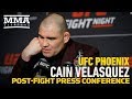 UFC Phoenix: Cain Velasquez Post-Fight Press Conference - MMA Fighting