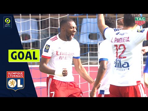 Goal Karl TOKO EKAMBI 25' - OLYMPIQUE LYONNAIS - RC STRASBOURG ALSACE (2-3) 20/21